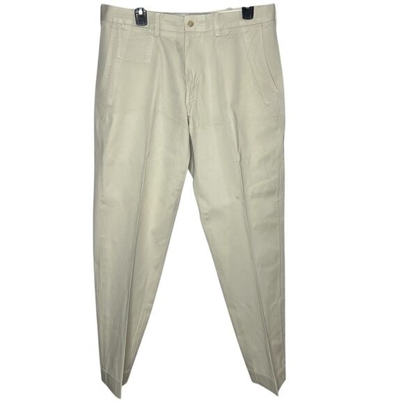 Polo Ralph Lauren Other - Polo by Ralph Lauren Preston Pant Kaki Tan Cotton Men Dress Pant Size 34/30